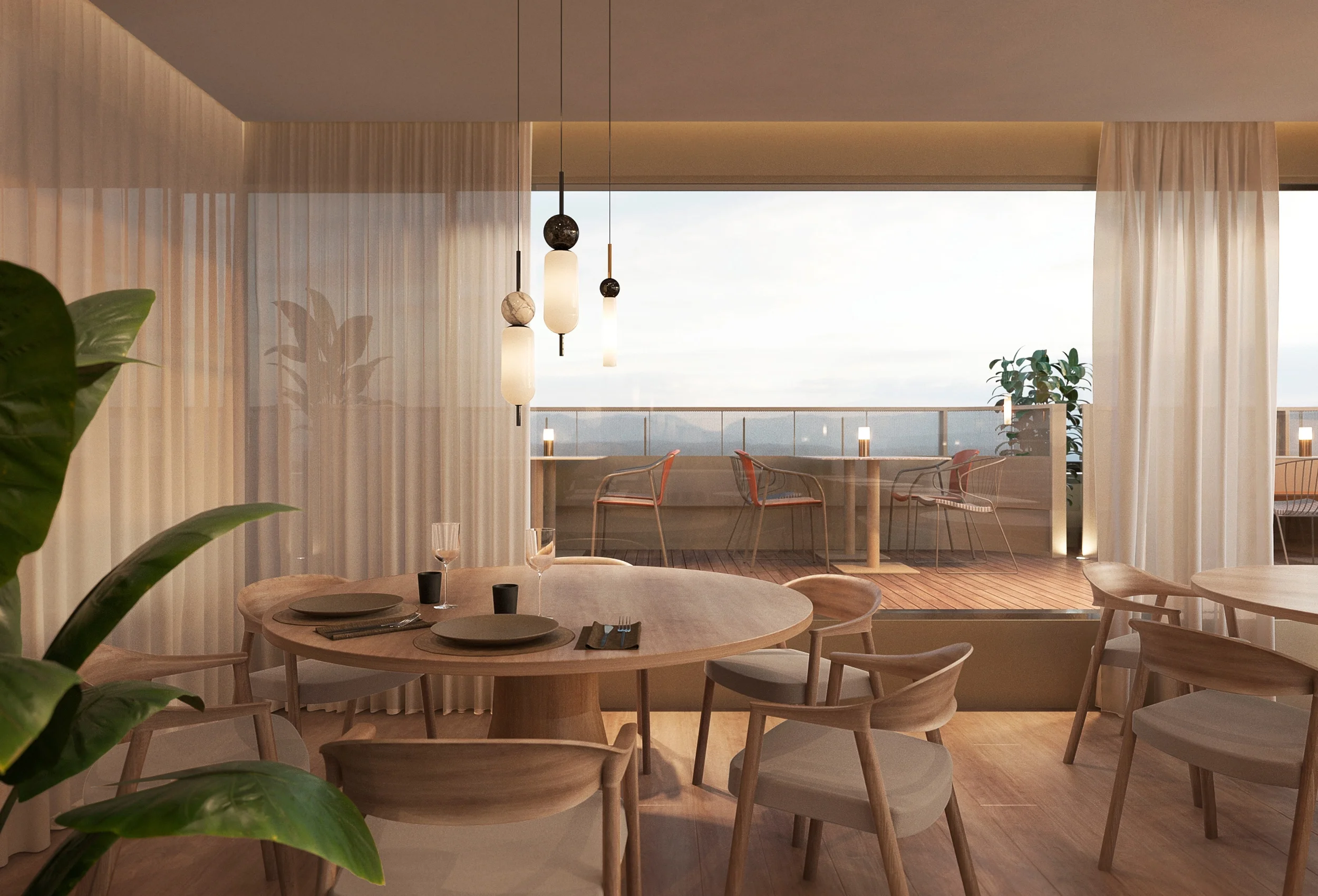 Diseño de interiores para restaurantes