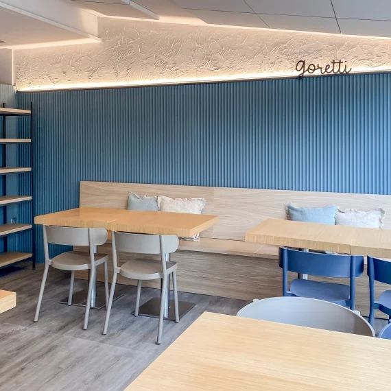 Interiorismo en Heladería Goretti, Barcelona