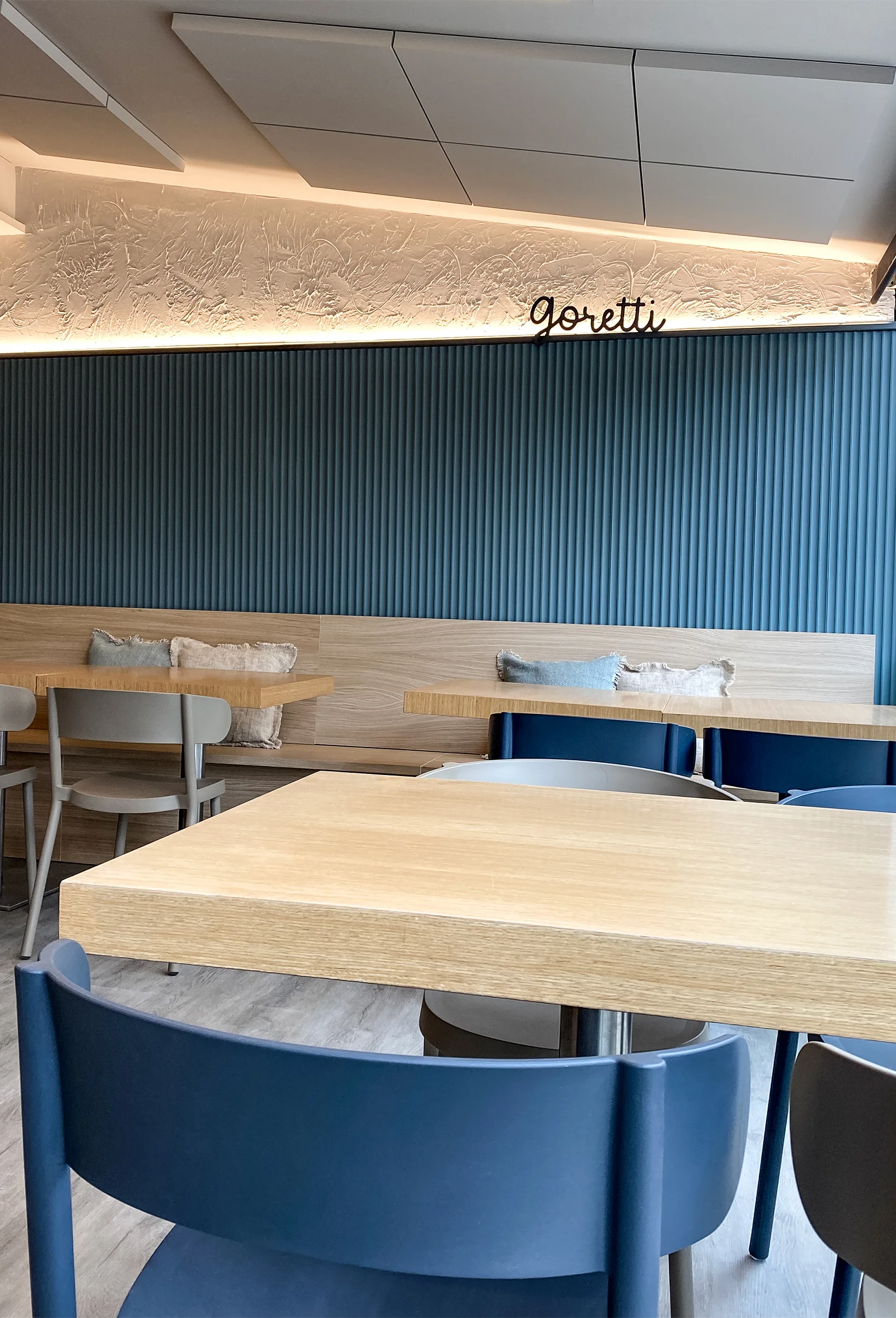Interiorismo en Heladería Goretti, Barcelona