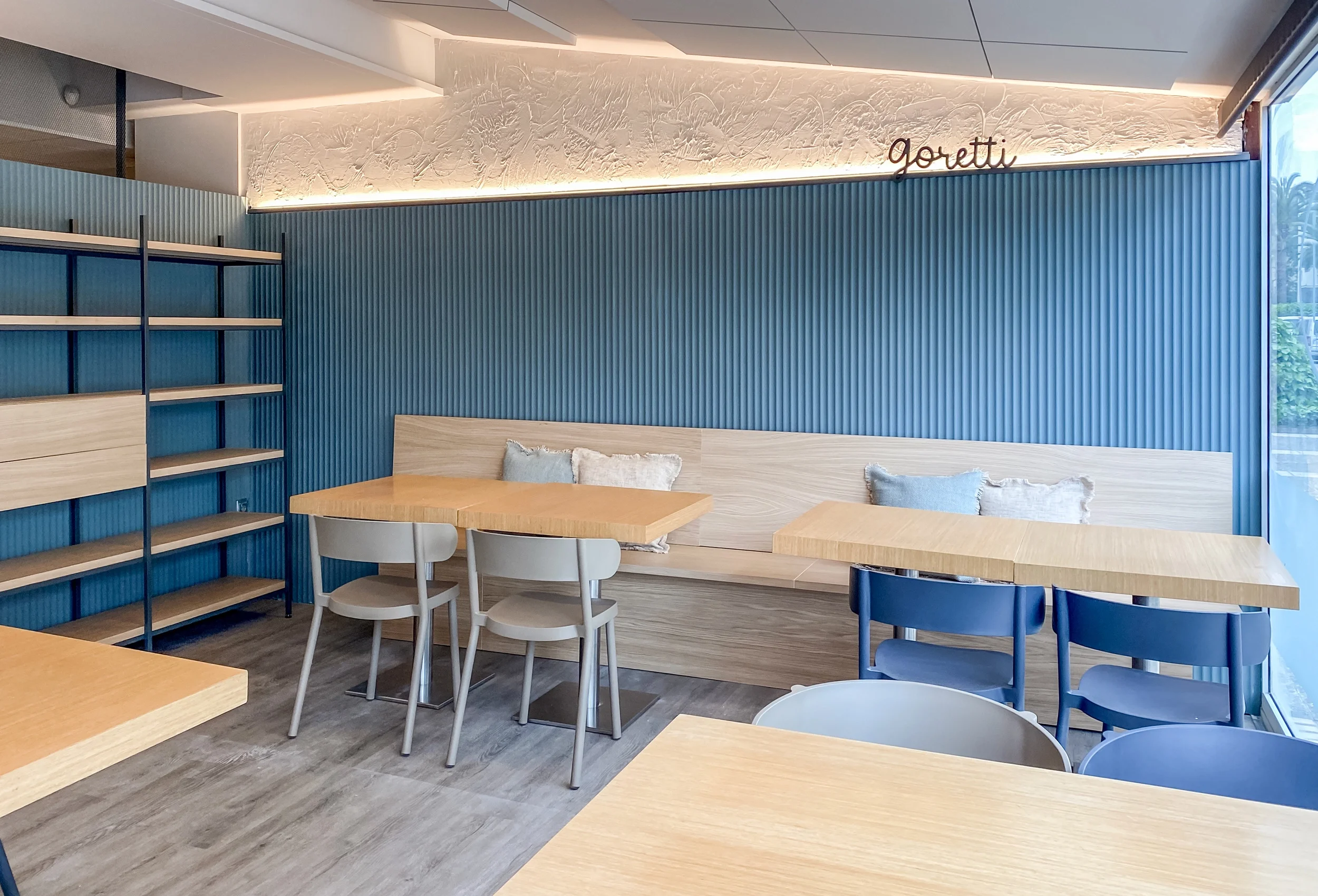 Interiorismo en Heladería Goretti, Barcelona