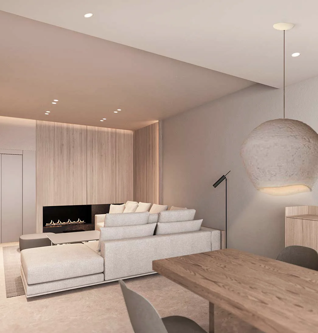 Mood board visual render